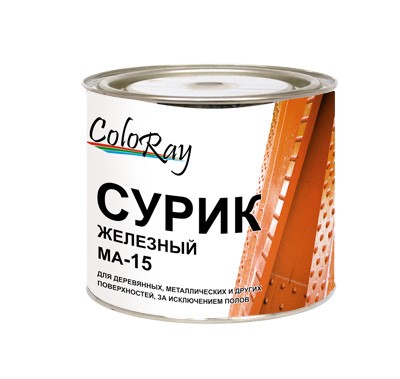 Сурик ColoRay железный 1,8кг (6шт\уп)