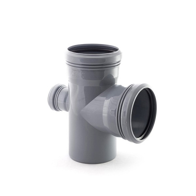 Крестовина одноплоскостная RosTurPlast D110/110/50x87° (20шт\уп)