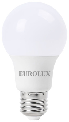 Лампа светодиодная Eurolux 13Вт(75Вт) 1170лм E27 Т/С (2700K) груша A60
