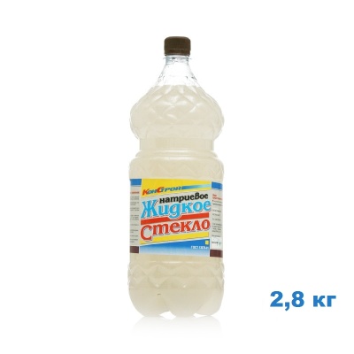 Жидкое стекло КонСтрой  2,8кг (6шт/уп)