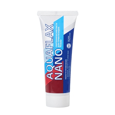 Сантехническая паста для льна Aquaflax NANO  80гр