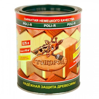 Пропитка Poli-R для дерова 