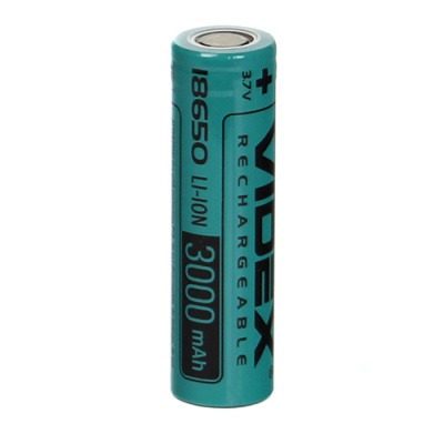 Аккумулятор Videx 18650 3000mAh без защиты (50/600)