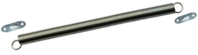 Пружина дверная ф18.5мм L-250мм, цинк (50шт)
