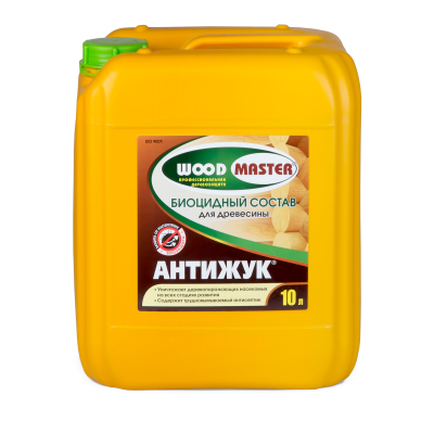 Антижук Рогнеда WoodMaster биоцидный состав для древесины 10л