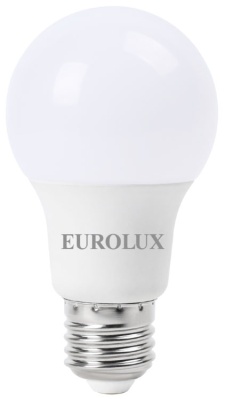Лампа светодиодная Eurolux 13Вт(75Вт) 1170лм E27 Х/С (4000K) груша A60