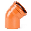 Отвод RosTurPlast (оранжевый)